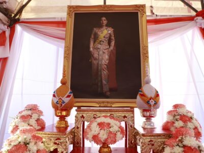 วันพฤหัสบดีที่ ๘ มกราคม ๒๕๖๙ เวลา ๐๗.๐๐ น. นางสาวเพ็ญประภา เรืองรัมย์ ผู้อำนวยการกลุ่ม พร้อมด้วยข้าราชการและลูกจ้าง สำนักตรวจเงินแผ่นดินจังหวัดบุรีรัมย์ เข้าร่วมพิธีทำบุญตักบาตรถวายพระราชกุศลและพิธีถวายพระพรชัยมงคล เนื่องในโอกาสวันคล้ายวันประสูติสมเด็จพระเจ้าลูกเธอ เจ้าฟ้าสิริวัณณวรี นารีรัตนราชกัญญา ณ บริเวณลานด้านหน้าสนามช้าง อารีนา โดยมีนายศรีธรรม ราชแก้ว รองผู้ว่าราชการจังหวัดบุรีรัมย์ เป็นประธานในพิธี